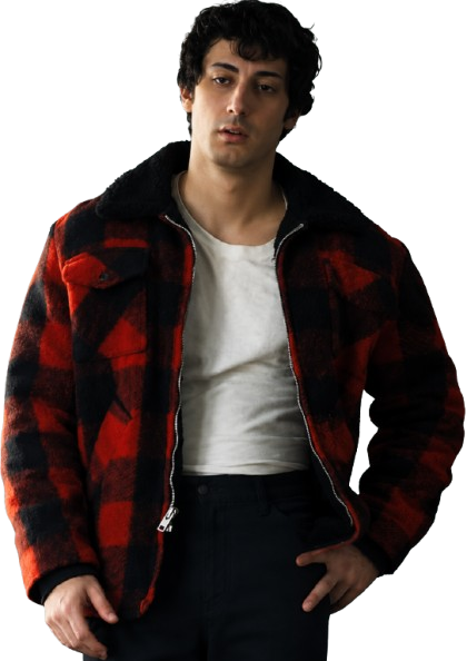 Anthony Ippolito I Play Rocky 2026 Red Plaid Jacket - Image 3